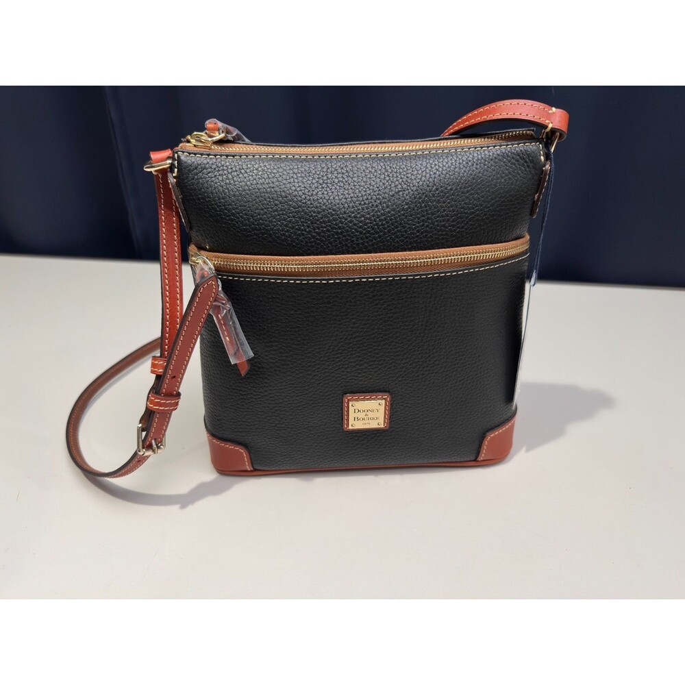 Dooney & Bourke Pebble Grain Crossbody Black R264 BL NWT $188 Retail